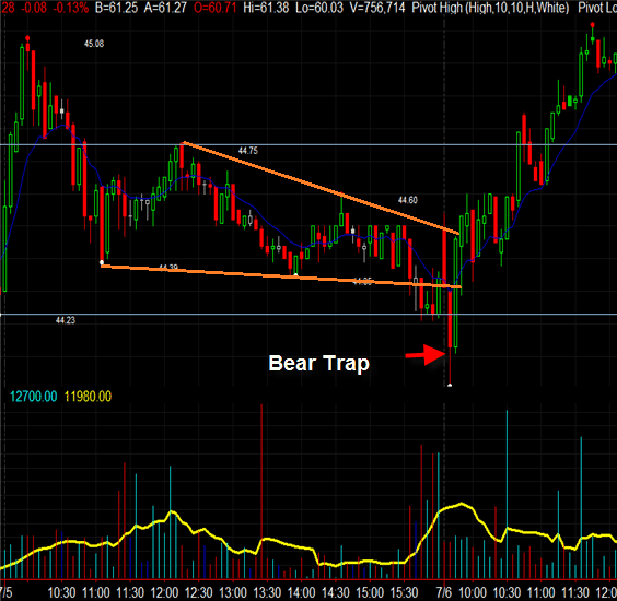 Bear Trap and Falling Wedges